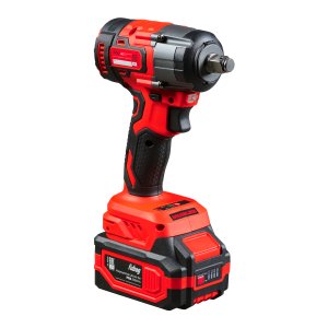 Аккумуляторный ударный гайковерт FUBAG PRWA 320 1/2” в комплекте с 2 аккумуляторами 4Аh/20V (46726) и зарядным устройством 4A (46727)