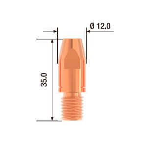 FUBAG    Контактный наконечник M10х35 мм CuCrZr D=1.6 мм (10 шт) блистер в Рязани фото