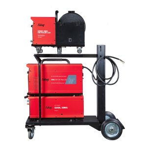 FUBAG Сварочный полуавтомат XMIG 500T DW PULSE  + Подающий механизм DRIVE XMIG DW PULSE  + Горелка FB 550W 3m  + Блок жидкостного охлаждения Cool XMIG  + Шланг-пакет 5 метров 95мм2 14 pol с жидкостным охлаждением + Тележка XM в Рязани фото