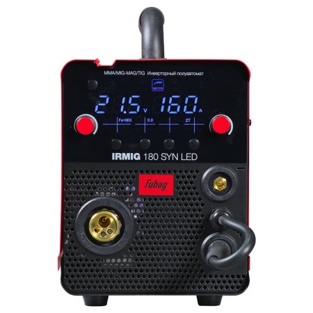 FUBAG Сварочный инверторный полуавтомат IRMIG 180 SYN LED с горелкой 250 А в комплекте в Рязани фото