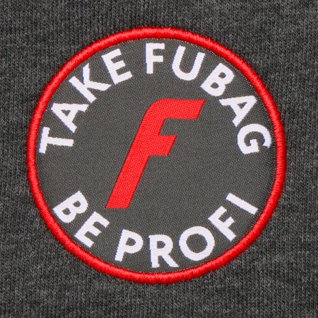 Серо-красная толстовка Fubag с капюшоном  размер XXL в Рязани фото