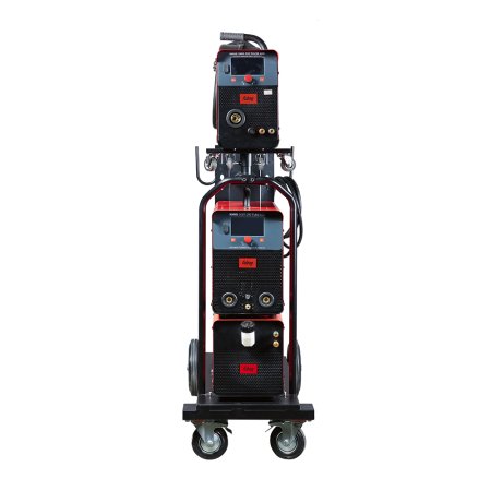 FUBAG Сварочный полуавтомат XMIG 500T DW PULSE + Подающий механизм DRIVE XMIG DW PULSE  + Горелка FB 550W 3m + Блок жидкостного охлаждения Cool XMIG + Шланг-пакет 5 метров 95мм2 14 pol с жидкостным охлаждением + Тележка  в Рязани фото