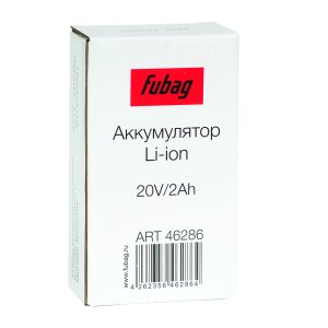Аккумуляторная батарея FLI5S1P1202 Li-ion к бензиновым газонокосилкам FUBAG с электростартером и минирайдеру (20V/2Ah) в Рязани фото