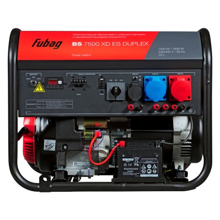 Бензиновый генератор FUBAG BS 7500 XD ES DUPLEX в Рязани фото
