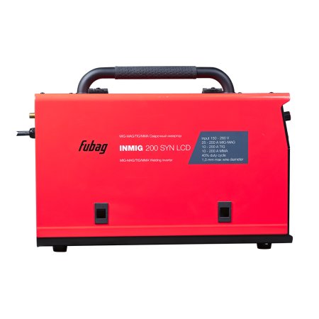 FUBAG Сварочный полуавтомат INMIG 200 SYN LCD (новый дисплей) с горелкой FB 250 3 м (FB 250 Ergo 3 м) + Маска сварщика Хамелеон IR 4-13N M + Порошковая проволока самозащитная FB 71TGS 0.8 мм_катушка 100 мм_вес 1 кг в ПОДАРОК! в Рязани фото