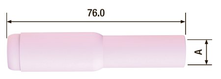 FUBAG    Сопло керамическое №7L ф11 FB TIG 17-18-26 (2 шт.) в Рязани фото