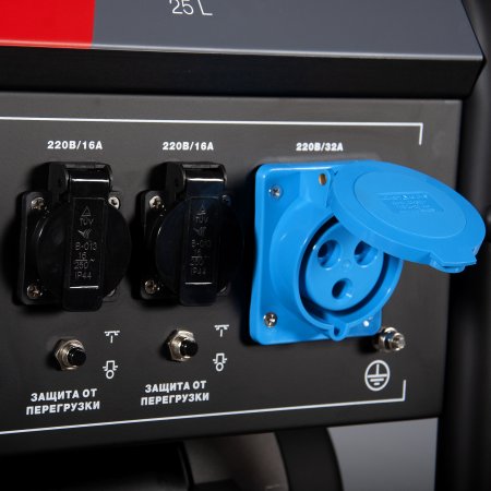 Бензиновый генератор с электростартером и коннектором автоматики FUBAG BS 7500 A ES Бензиновый генератор с электростартером и коннектором автоматики FUBAG BS 7500 A ES в Рязани фото