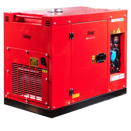 Дизельный генератор FUBAG DS 6500 AC ES с электростартером и коннектором автоматики (кожух)