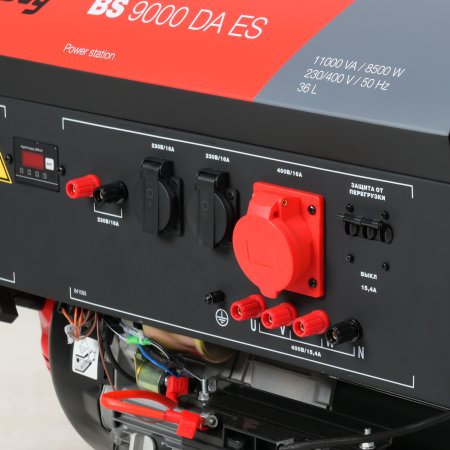 Бензиновый генератор FUBAG BS 9000 DA ES (трехфазный) с электростартером и коннектором автоматики Бензиновый генератор FUBAG BS 9000 DA ES (трехфазный) с электростартером и коннектором автоматики в Рязани фото