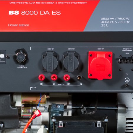 Бензиновый генератор FUBAG BS 8000 DA ES (трехфазный) с электростартером и коннектором автоматики Бензиновый генератор FUBAG BS 8000 DA ES (трехфазный) с электростартером и коннектором автоматики в Рязани фото