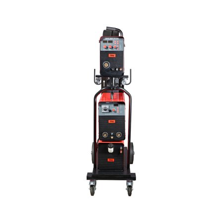 FUBAG Cварочный полуавтомат INMIG 500T DW SYN + Подающий механизм DRIVE INMIG DW SYN +Шланг-пакет 5 метров 70мм2 14 pol с жидкостным охлаждением для INMIG 500T DW SYN + Горелка FB 500 3m + Блок жидкостного охлаждения Cool 70 + Тележка для аппаратов в Рязани фото