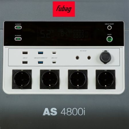 Портативная электростанция FUBAG AS 4800i (аккумулятор LiFePO4) в Рязани фото