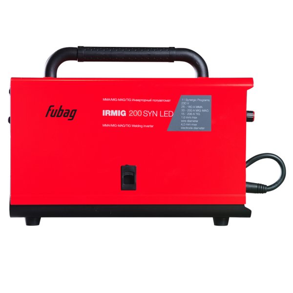 Полуавтомат сварочный инверторный FUBAG IRMIG 200 SYN LED + Маска сварщика Хамелеон FUBAG IR 4-13G M в ПОДАРОК Полуавтомат сварочный инверторный FUBAG IRMIG 200 SYN LED + Маска сварщика Хамелеон FUBAG IR 4-13G M в ПОДАРОК в Рязани фото