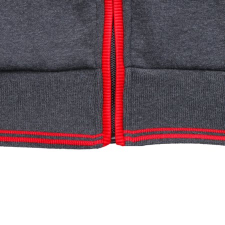 Серо-красная толстовка Fubag с капюшоном  размер XL в Рязани фото