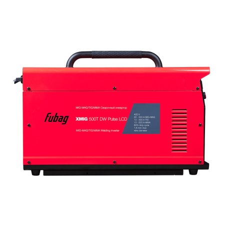 FUBAG Сварочный полуавтомат XMIG 500T DW PULSE + Подающий механизм DRIVE XMIG DW PULSE  + Горелка FB 550W 3m + Блок жидкостного охлаждения Cool XMIG + Шланг-пакет 5 метров 95мм2 14 pol с жидкостным охлаждением + Тележка  в Рязани фото