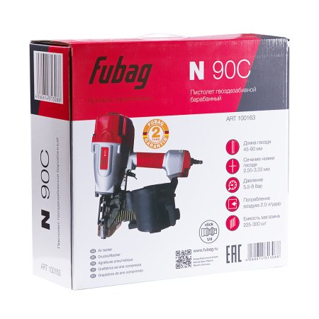 FUBAG Пистолет гвоздезабивной барабанный N90C в Рязани фото