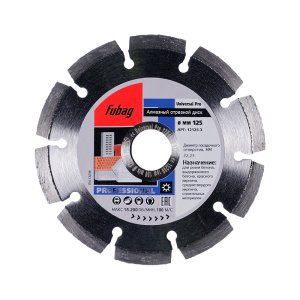 Алмазный отрезной диск FUBAG Universal Pro диам. 125/22.2 в Рязани фото