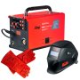 FUBAG Сварочный полуавтомат IRMIG 208 SYN PLUS (31447) + Маска сварщика Хамелеон IR 9-13N S (38072) + Сварочные краги на подкладке красные FWGN 10R (641180) в Рязани фото