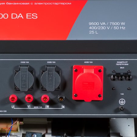 Бензиновый генератор FUBAG BS 8000 DA ES (трехфазный) с электростартером и коннектором автоматики Бензиновый генератор FUBAG BS 8000 DA ES (трехфазный) с электростартером и коннектором автоматики в Рязани фото