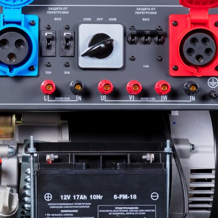 Бензиновый генератор FUBAG BS 8500 XD ES DUPLEX для одно и трехфазного режимов работы в Рязани фото