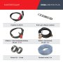 FUBAG Сварочный полуавтомат IRMIG 208 SYN PLUS (31447) + Маска сварщика Хамелеон IR 9-13N S (38072) + Сварочные краги на подкладке красные FWGN 10R (641180) в Рязани фото