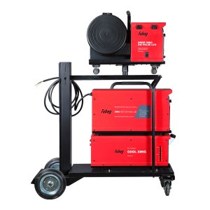 FUBAG Сварочный полуавтомат XMIG 500T DW PULSE  + Подающий механизм DRIVE XMIG DW PULSE  + Горелка FB 550W 3m  + Блок жидкостного охлаждения Cool XMIG  + Шланг-пакет 5 метров 95мм2 14 pol с жидкостным охлаждением + Тележка XM в Рязани фото