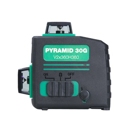 FUBAG уровень лазерный 3D с зеленым лучом Pyramid 30G V2х360H360 в Рязани фото