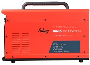 Сварочный полуавтомат INMIG 500T DW SYN + Подающий механизм DRIVE INMIG DW SYN + Шланг-пакет 5 м + Горелка FB 500 3 м + Блок жидкостного охлаждения + Тележка в Рязани фото